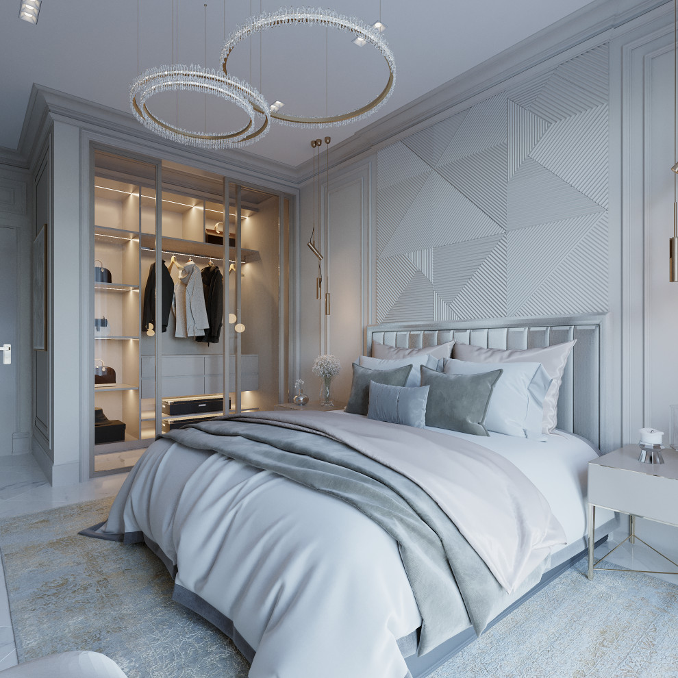 Светлый интерьер в классическом стиле