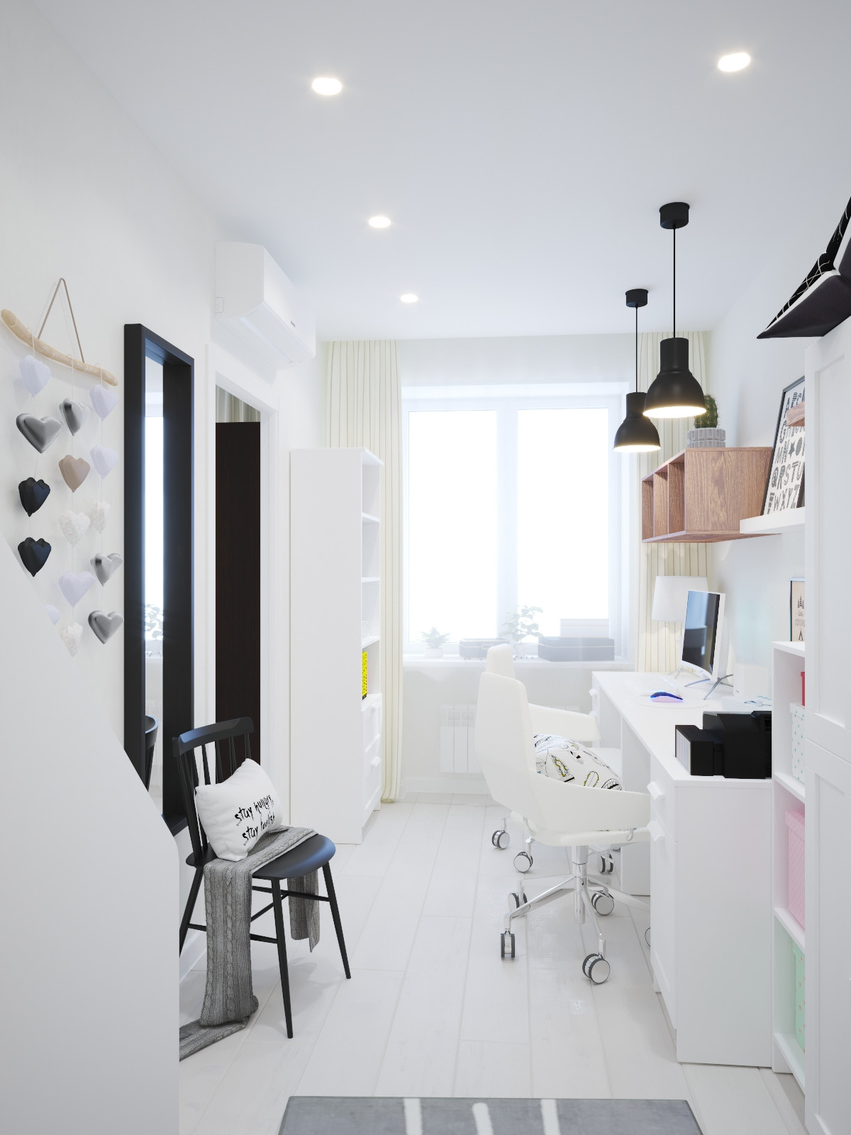 Двухкомнатная квартира №2 / Чебоксары / 2020 год