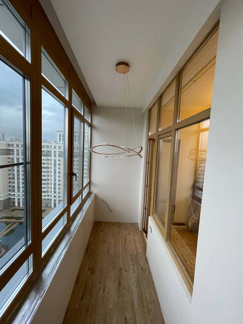 Обложка проекта: Остекление  балкона с утеплением