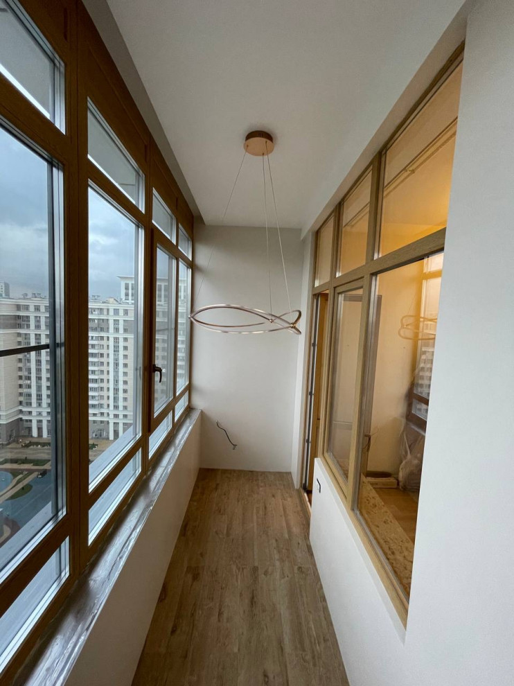 Обложка проекта: Остекление  балкона с утеплением