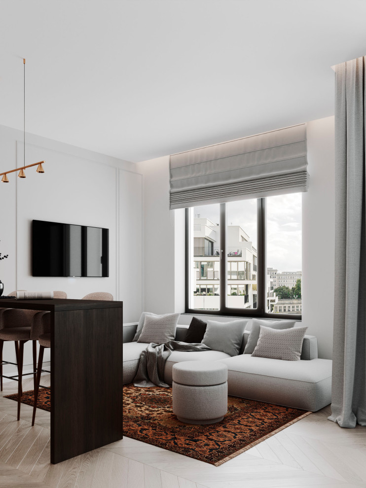 Обложка проекта: ЖК Притяжение, Проект для большой семьи (Санкт-Петербург) - 200м²