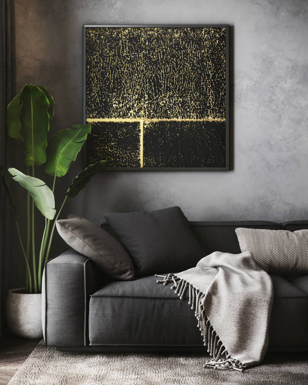 г. Санкт-Петербург, квартира 98 м2. Темно-золотой интерьер квартиры