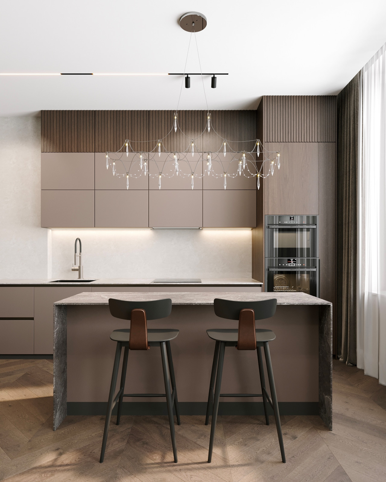 ЖК Михайловский Гостиная