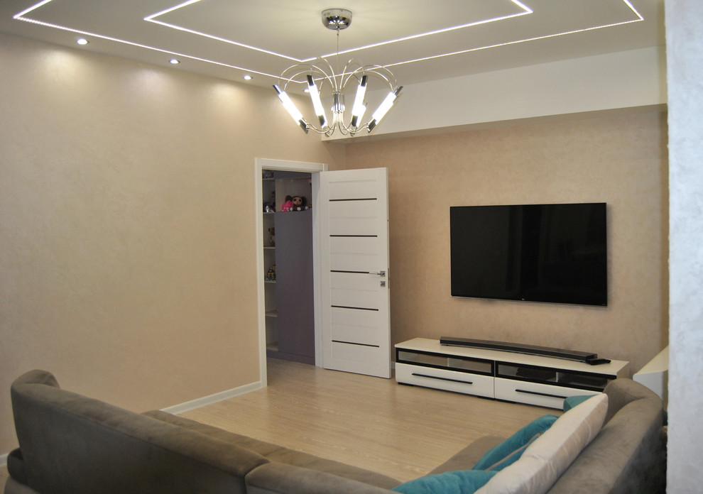 Гостиная для очень дружной семьи Жк "Наследие"