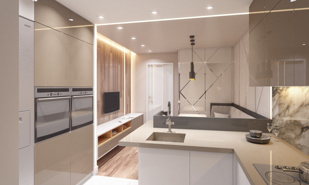 Обложка проекта: Эскиз квартиры в Химках 2016 год