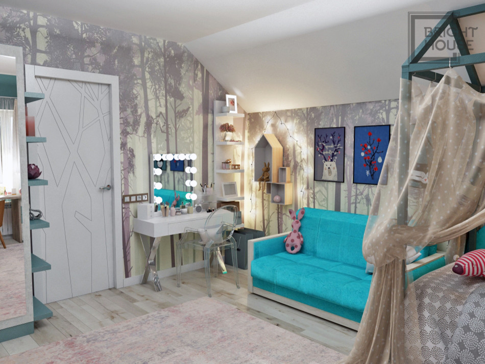 Детская для девочки в частном доме в г. Кстово.