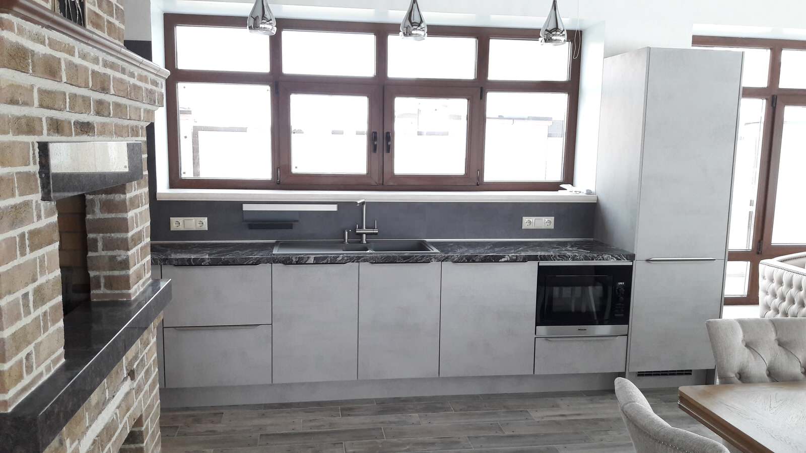 Серый бетон