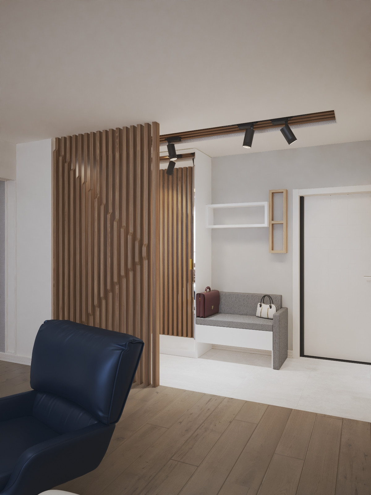 Трехкомнатная квартира №2 / Чебоксары / 2020 год