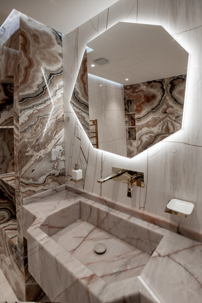 Ремонт квартиры в ЖК "Рассказово", 68 кв.м. в стиле ар-деко