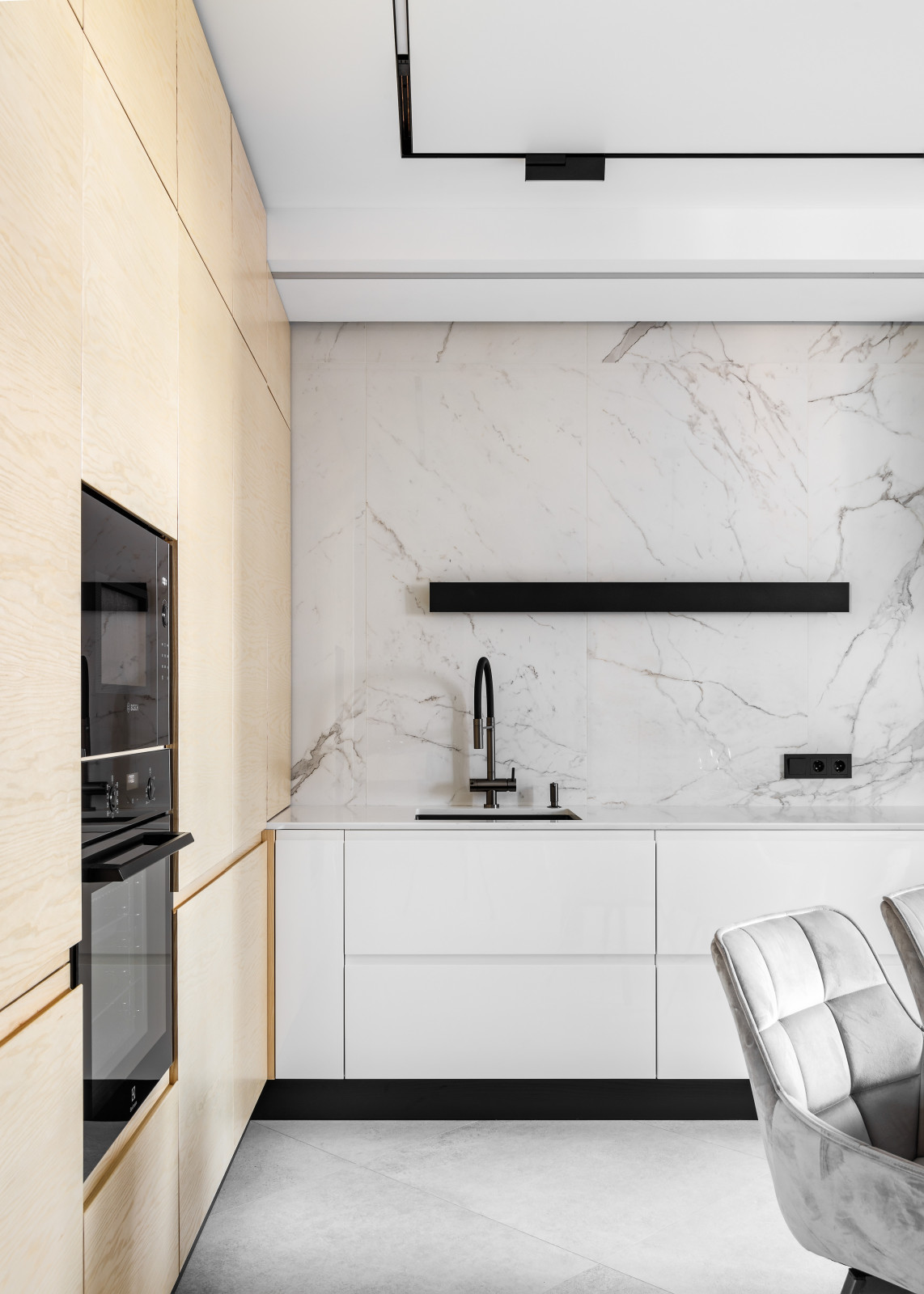 Кухня в стиле минимализм