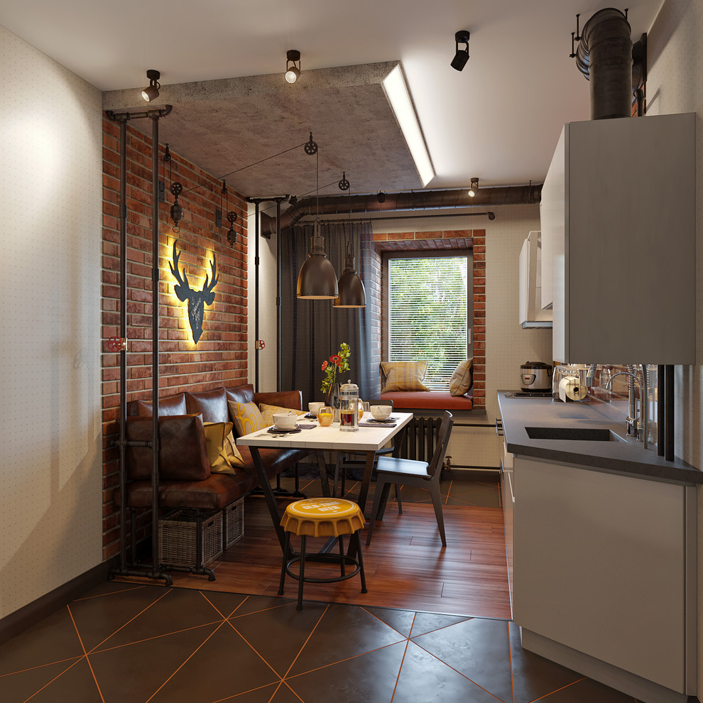 Кухня в стиле ЛОФТ