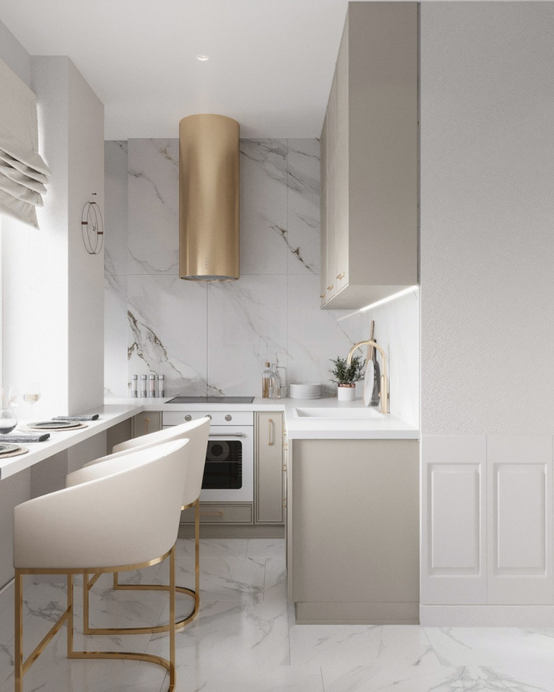 Квартира 55 м2, современная классика