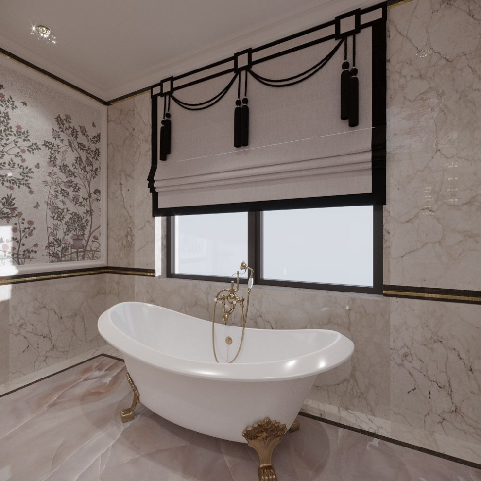 Дизайн таунхауса 100 кв. м в Куркино