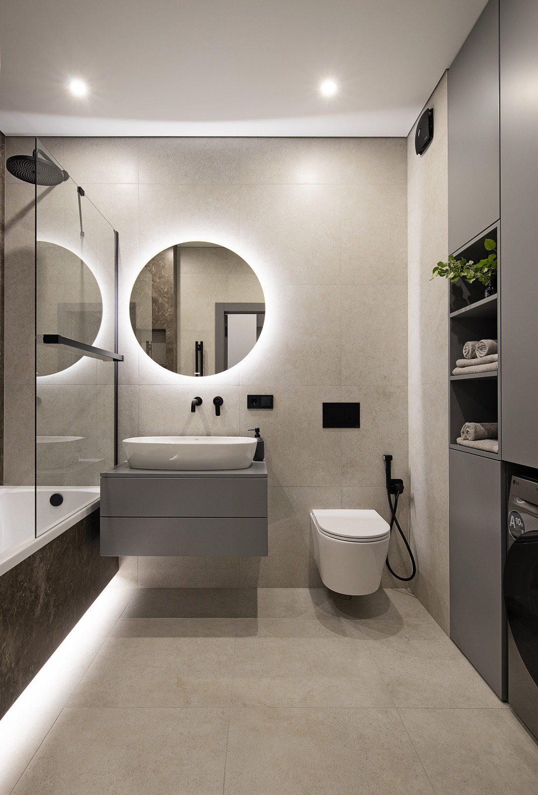 Реализованный дизайн-проекта квартиры под сдачу