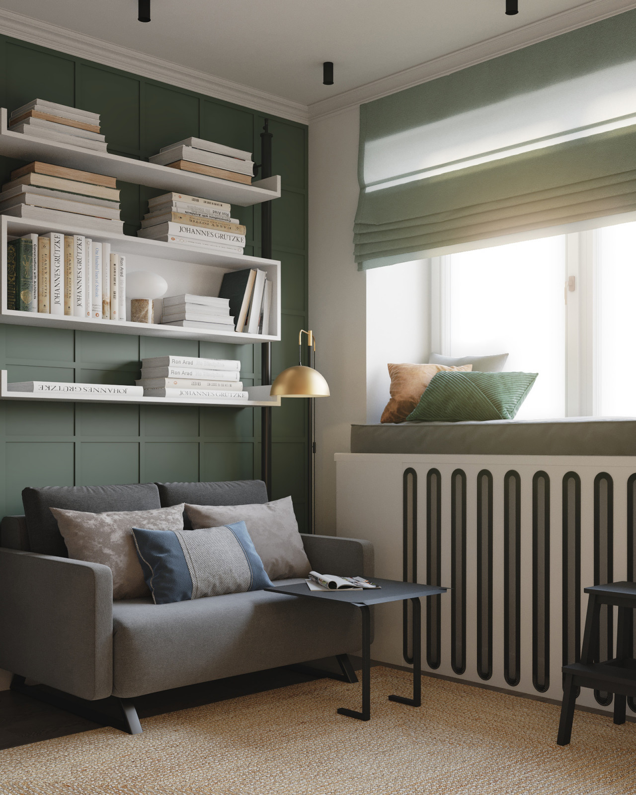 Квартира в ЖК Резиденции Архитекторов для молодой пары с двумя котами, 63 кв.м.