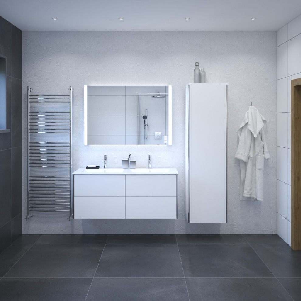 Обложка проекта: Ванная в частном доме