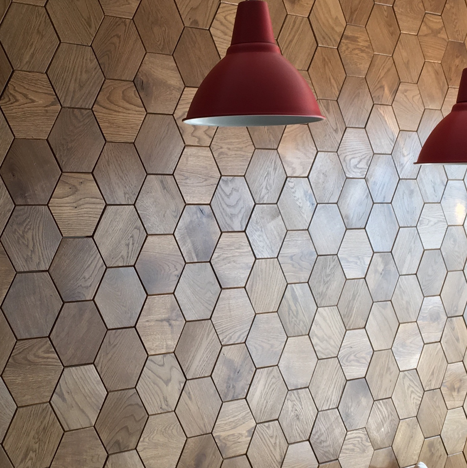 Обложка проекта: Hexagon, шестигранник, соты из массива