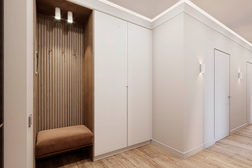 Интерьер квартиры в кремовых тонах