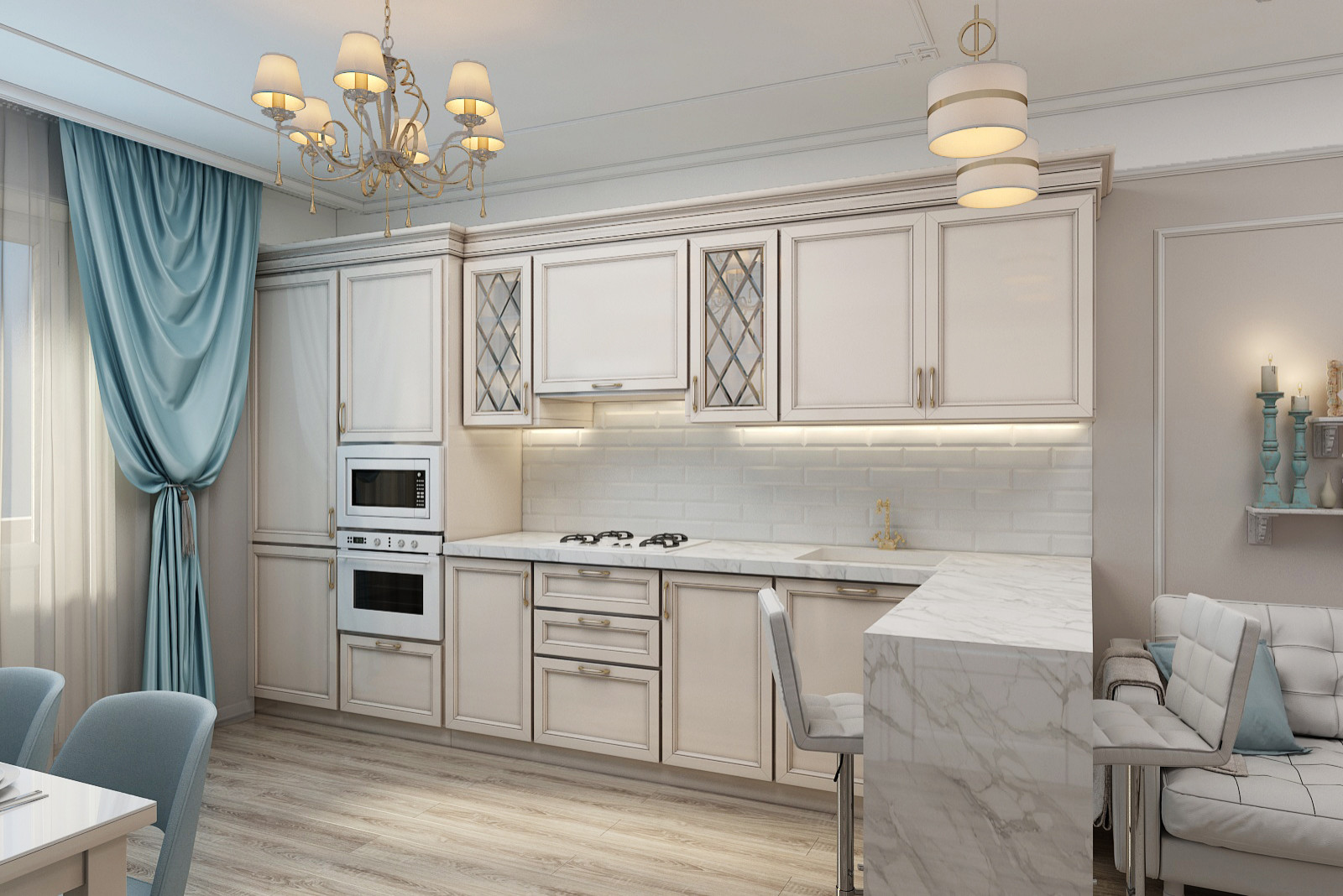 ДИЗАЙН КУХНИ. ЖК МЕЛОДИЯ