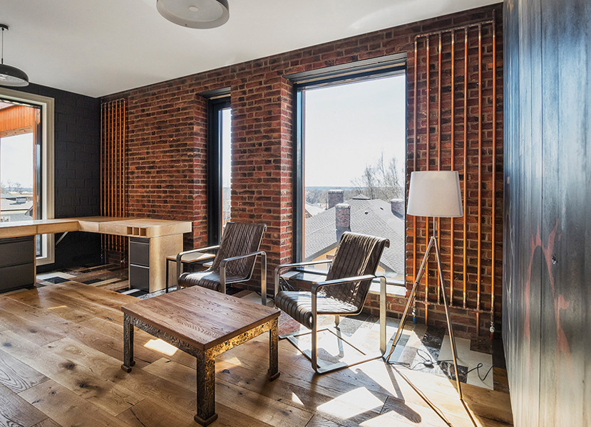 Интерьер индивидуального жилого дома «Казарма»