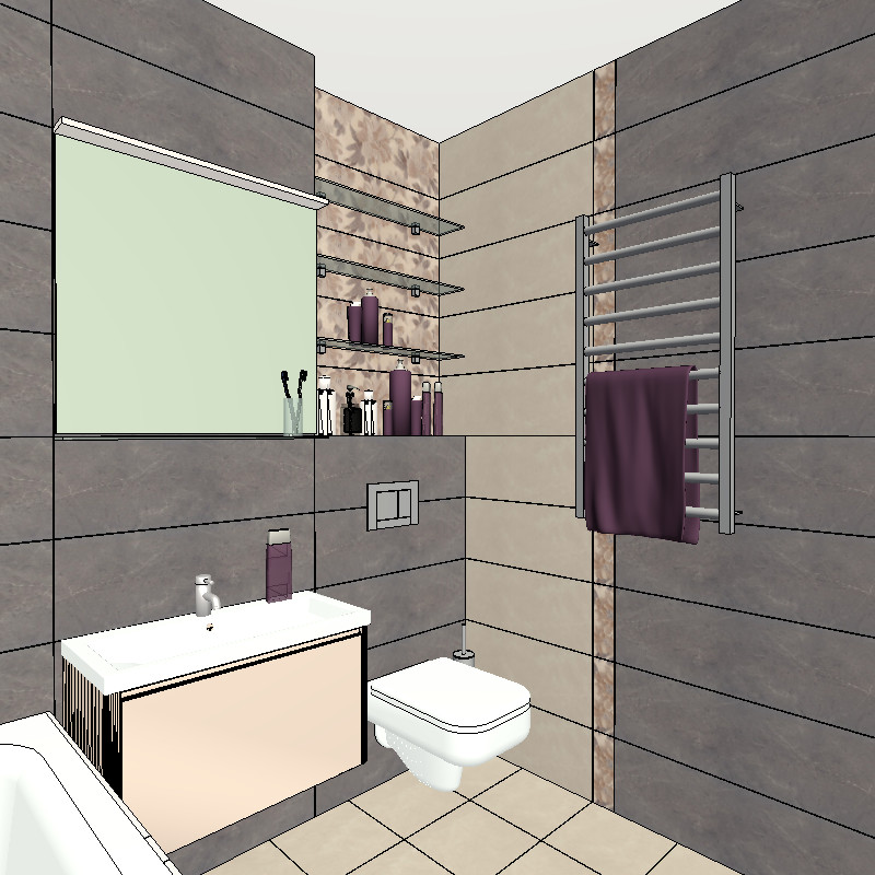 Квартира Дм, эскиз