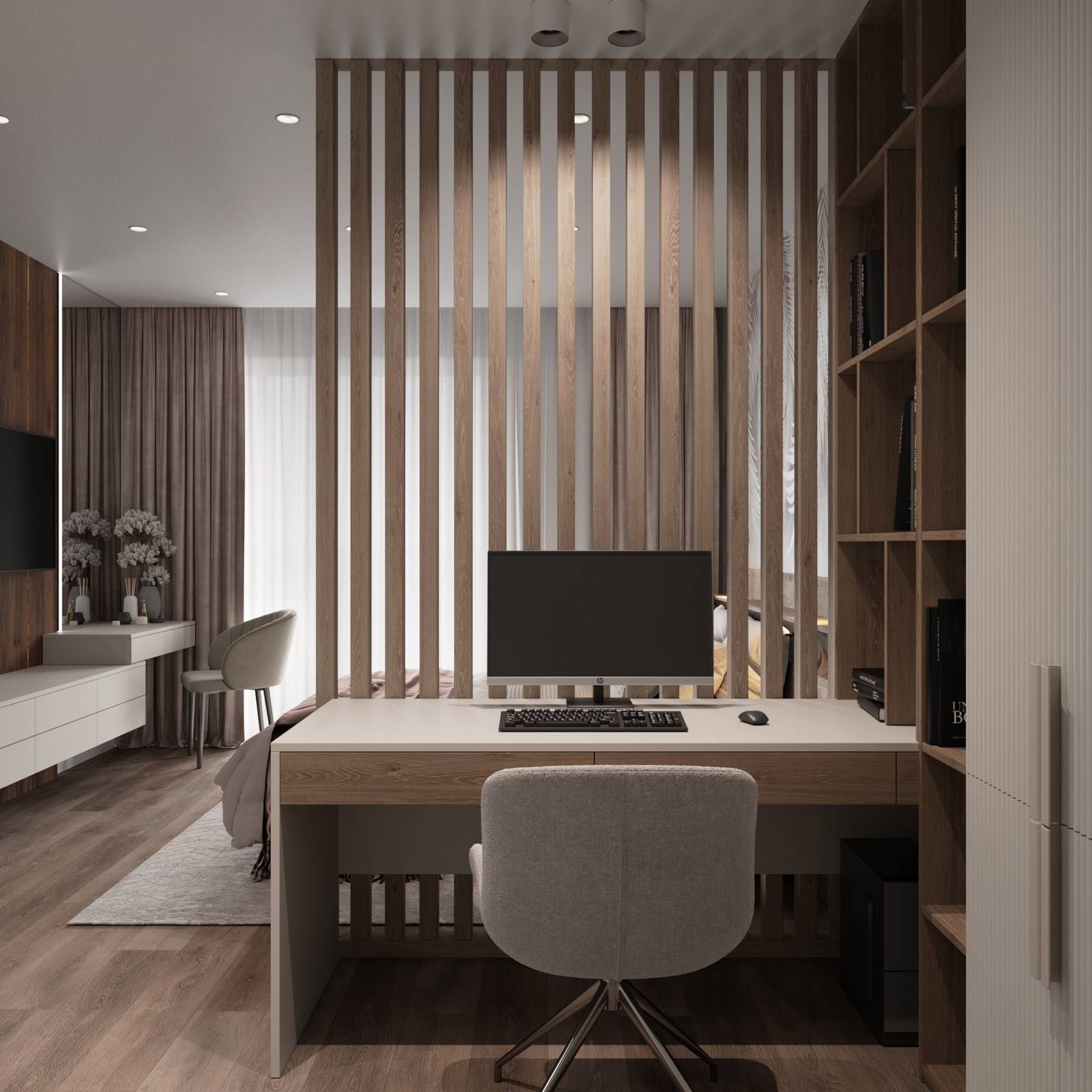 Дизайн квартиры в ЖК «Солярис» с большой лоджией