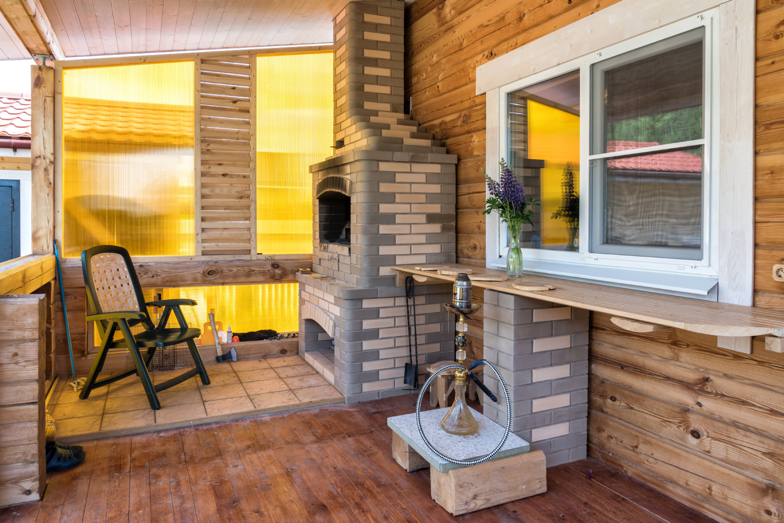 Дом по проекту "Зоря"/ терраса