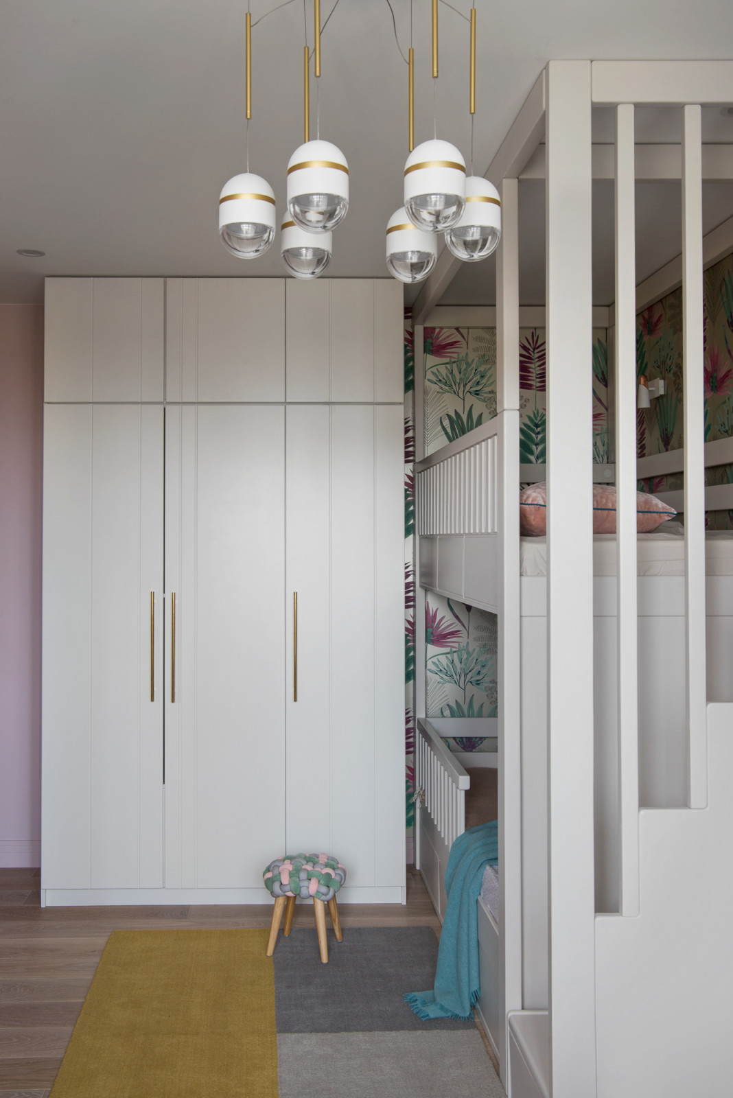 Пастель и геометрия - Квартира для семьи с двумя детьми