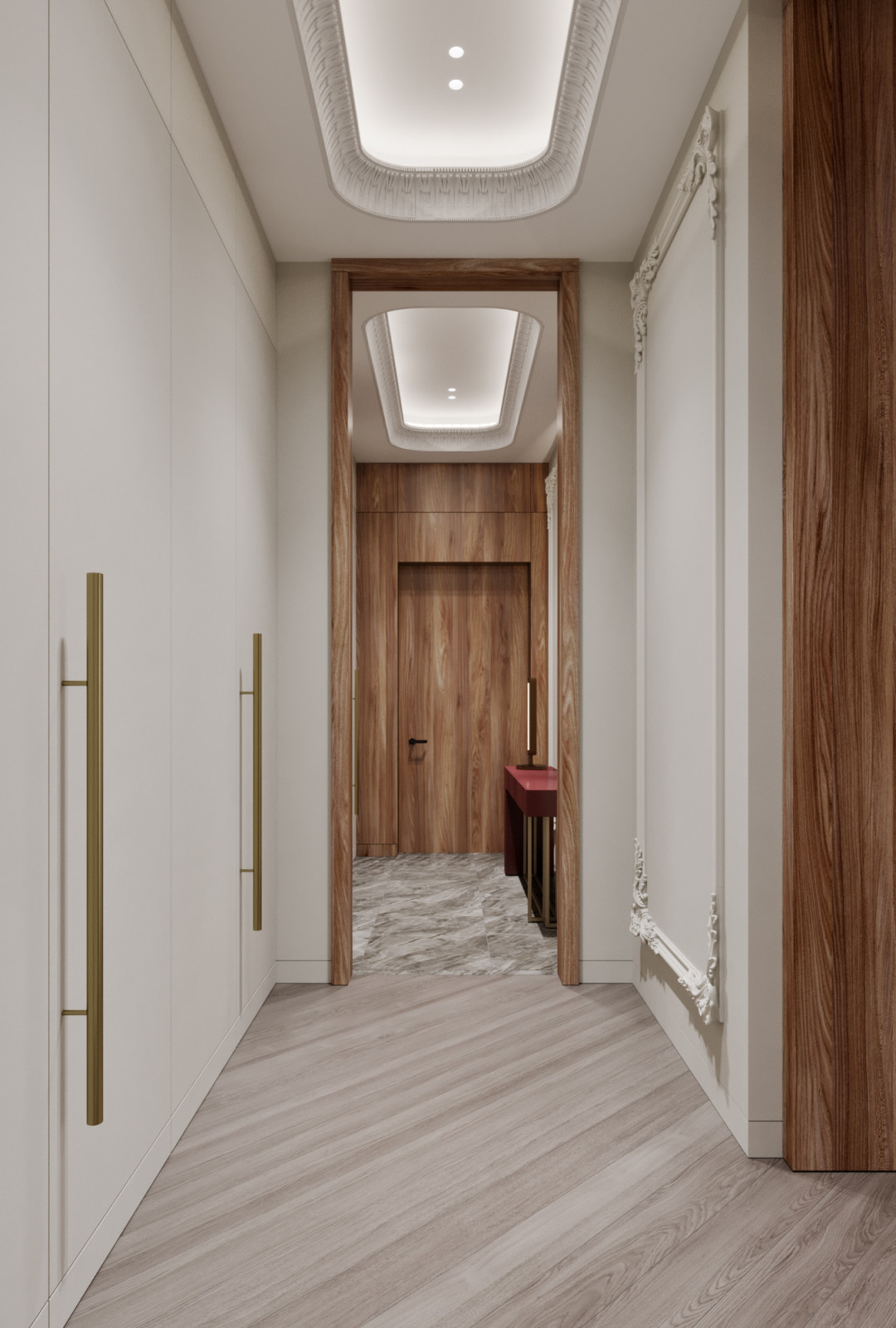 проект интерьера квартиры 150м2 Колков С.С., Камнев М.В. 2020г.