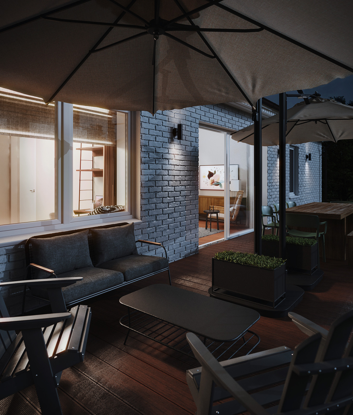 Дизайн проект дома в скандинавском стиле