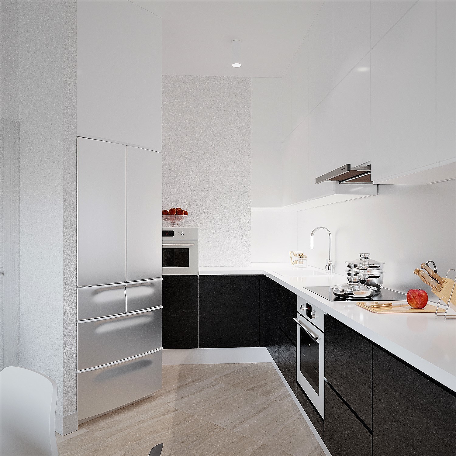 Квартира в современном стиле ул.Ошарская, д.80