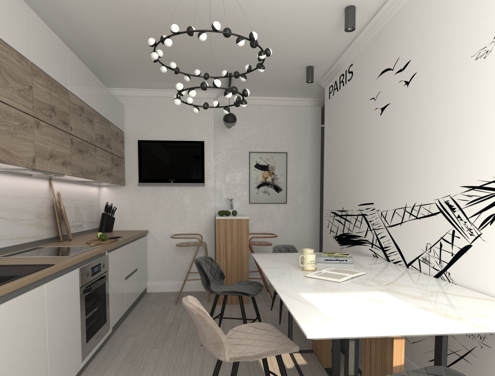 Трёхкомнатная квартира для молодой семьи с ребёнком.3 варианта.