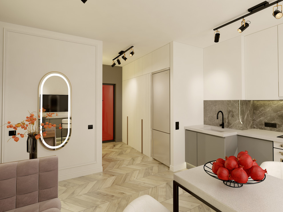 Квартира 47,66 кв. м (в современном стиле)