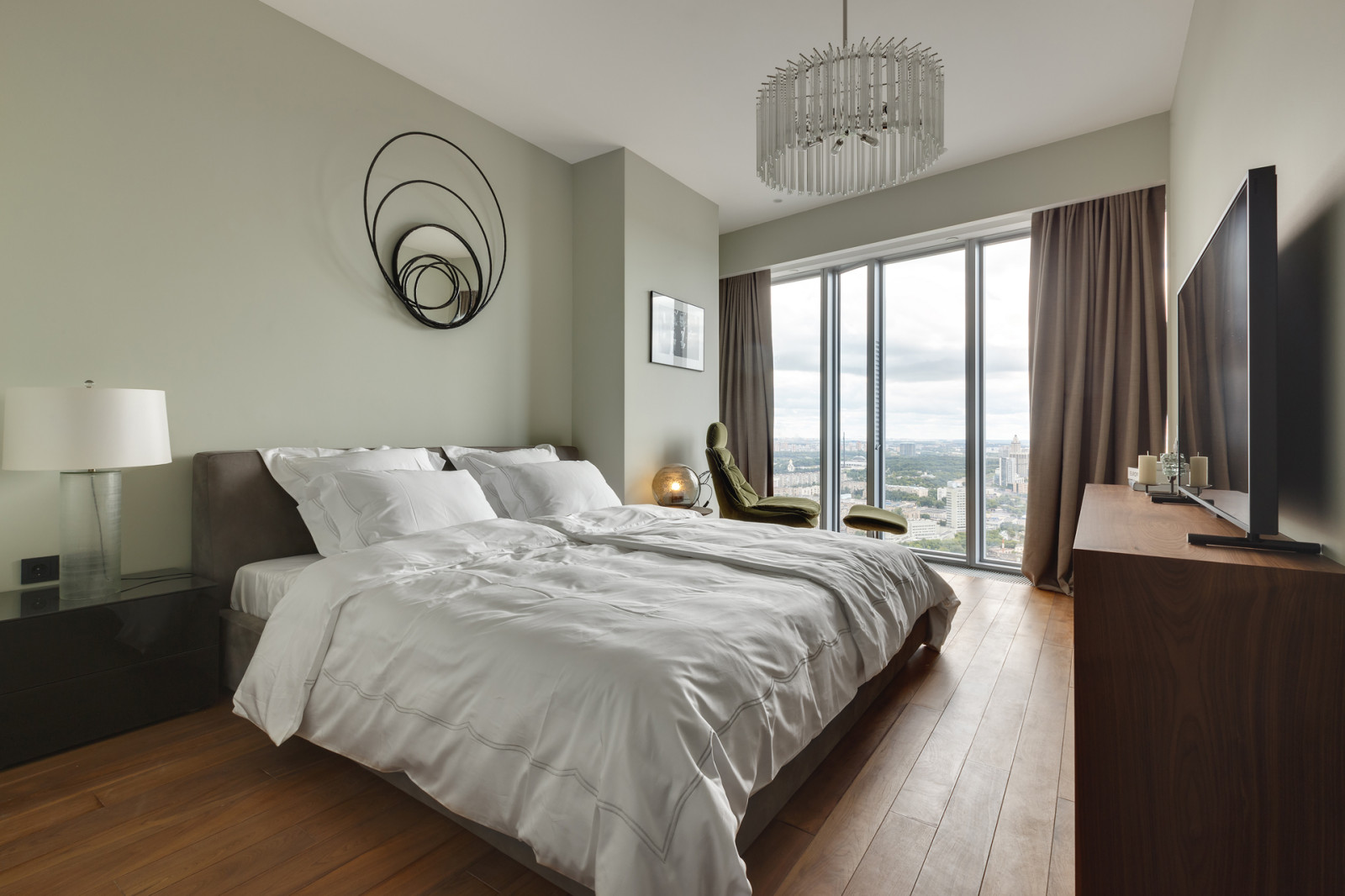 Жилые аппартаменты в башне ОКО