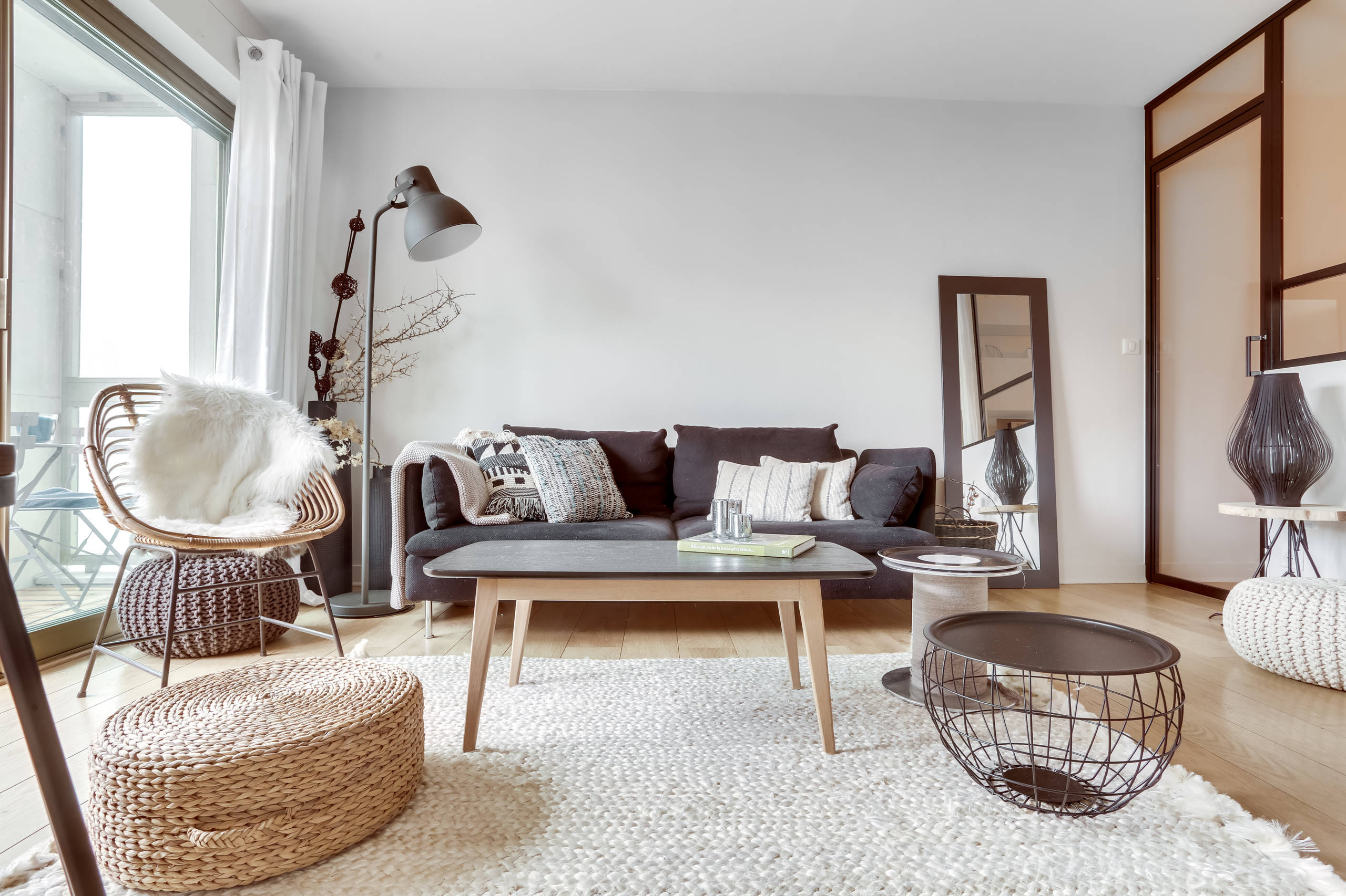 Houzz Франция: Из студии — квартира с отдельной спальней