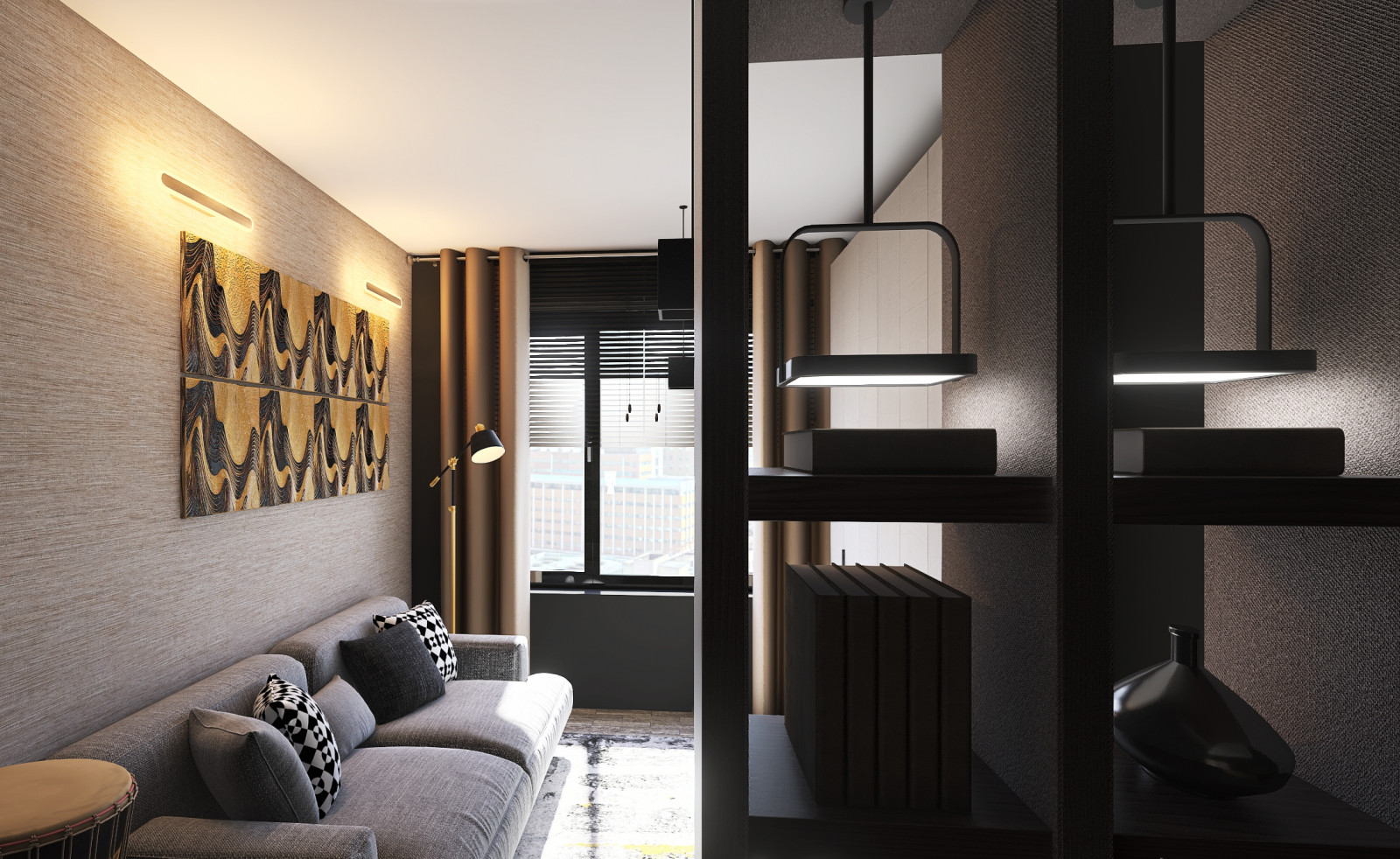 Проект moi aussi 3-х комнатная квартира