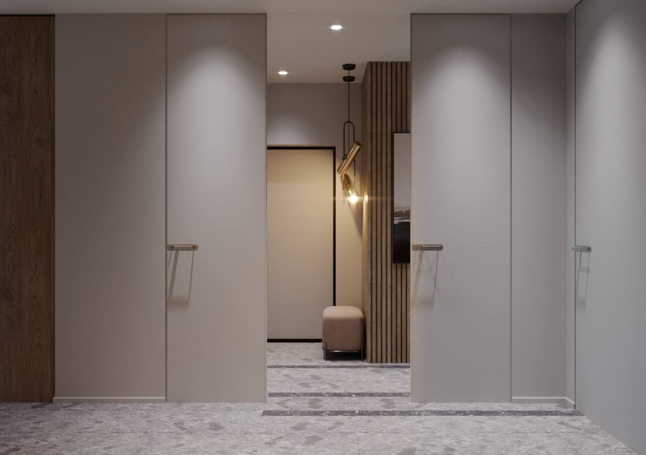 Двухкомнатная квартира в современном стиле