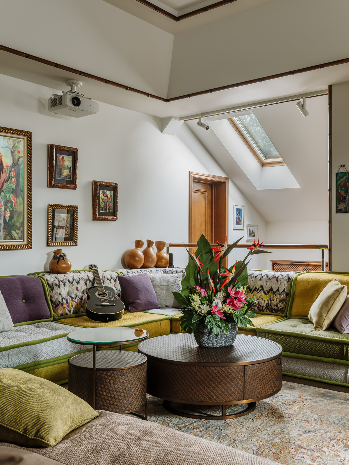 Мансарда в гавайском стиле