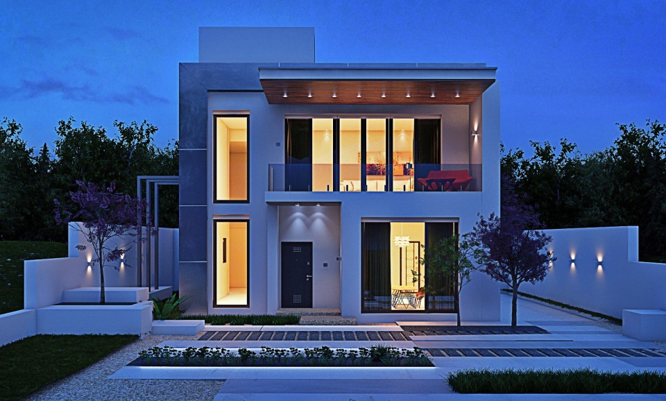 ПРОЕКТ ЗАГОРОДНОГО ДОМА С ЭКСПЛУАТИРУЕМОЙ КРЫШЕЙ ОБЩЕЙ ПЛОЩАДЬЮ 240 КВ.М.