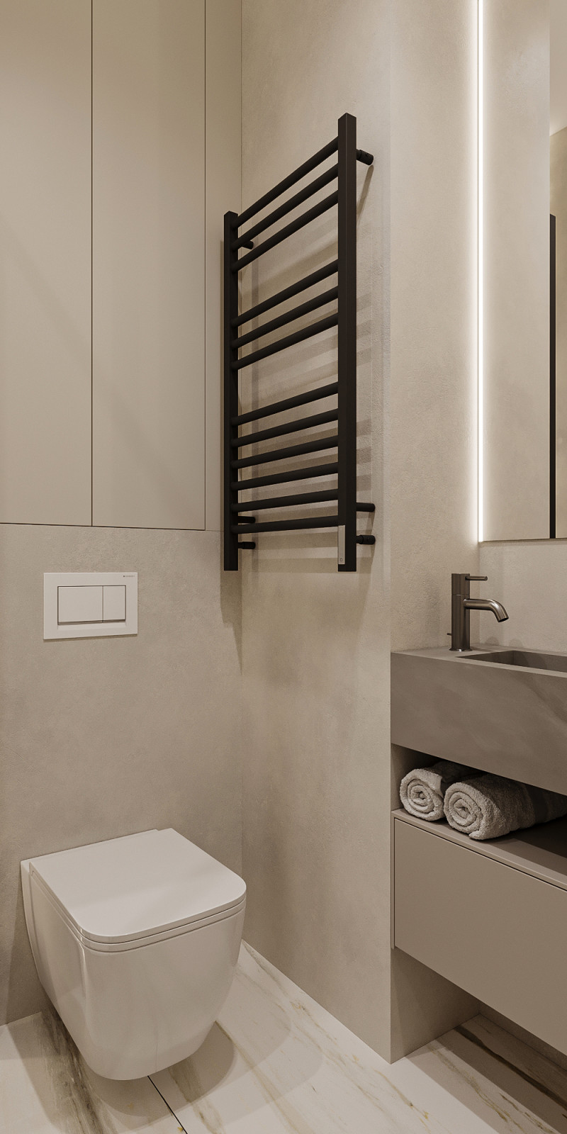 Дизайн-проект квартиры в ЖК Лесков