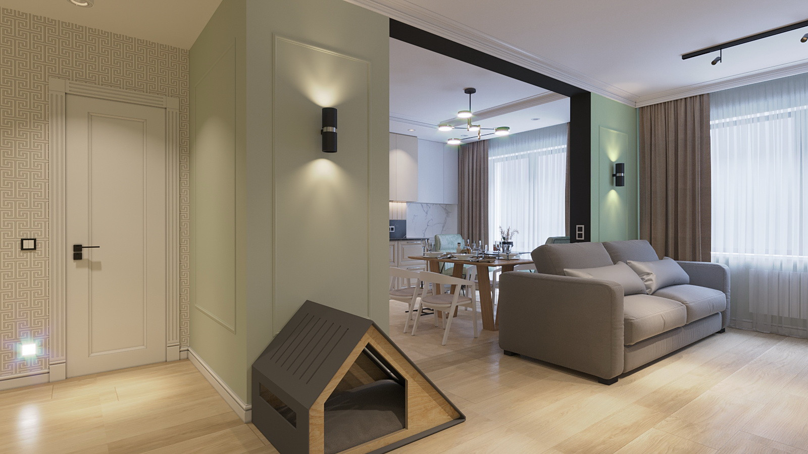 Квартира современная классика