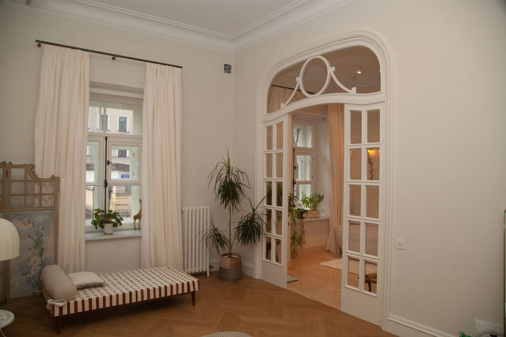 Квартира с историческими окнами и двери