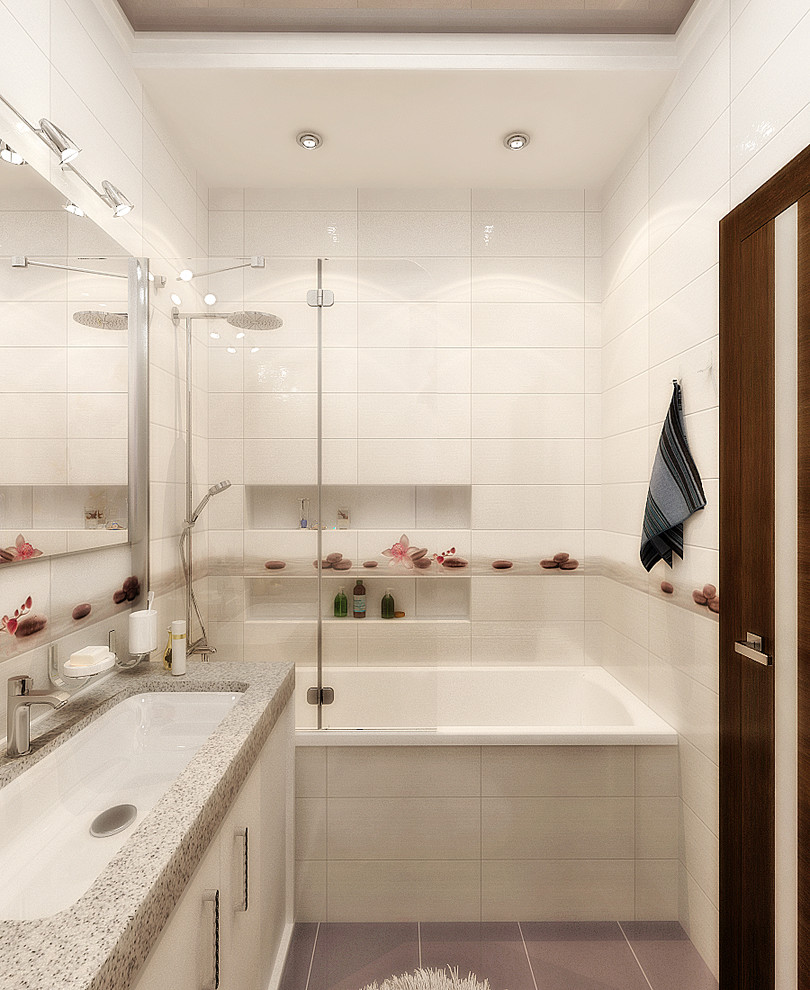 Two ideas for bathroom design