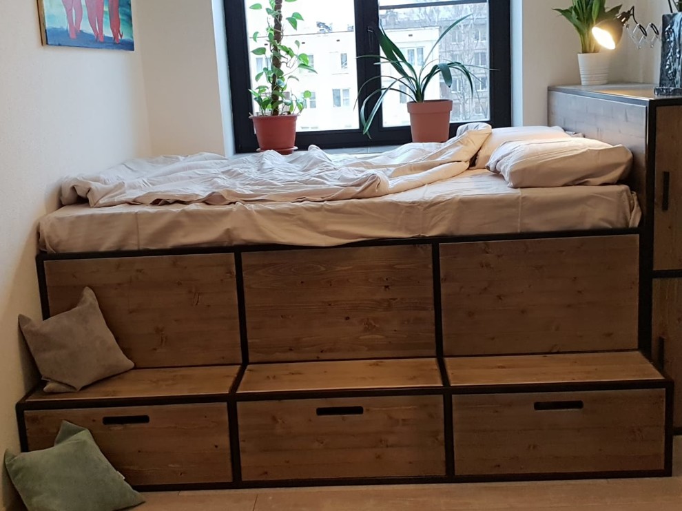 МИНИ-ЛОФТ В 2Х-КОМНАТНОЙ ХРУЩЕВКЕ