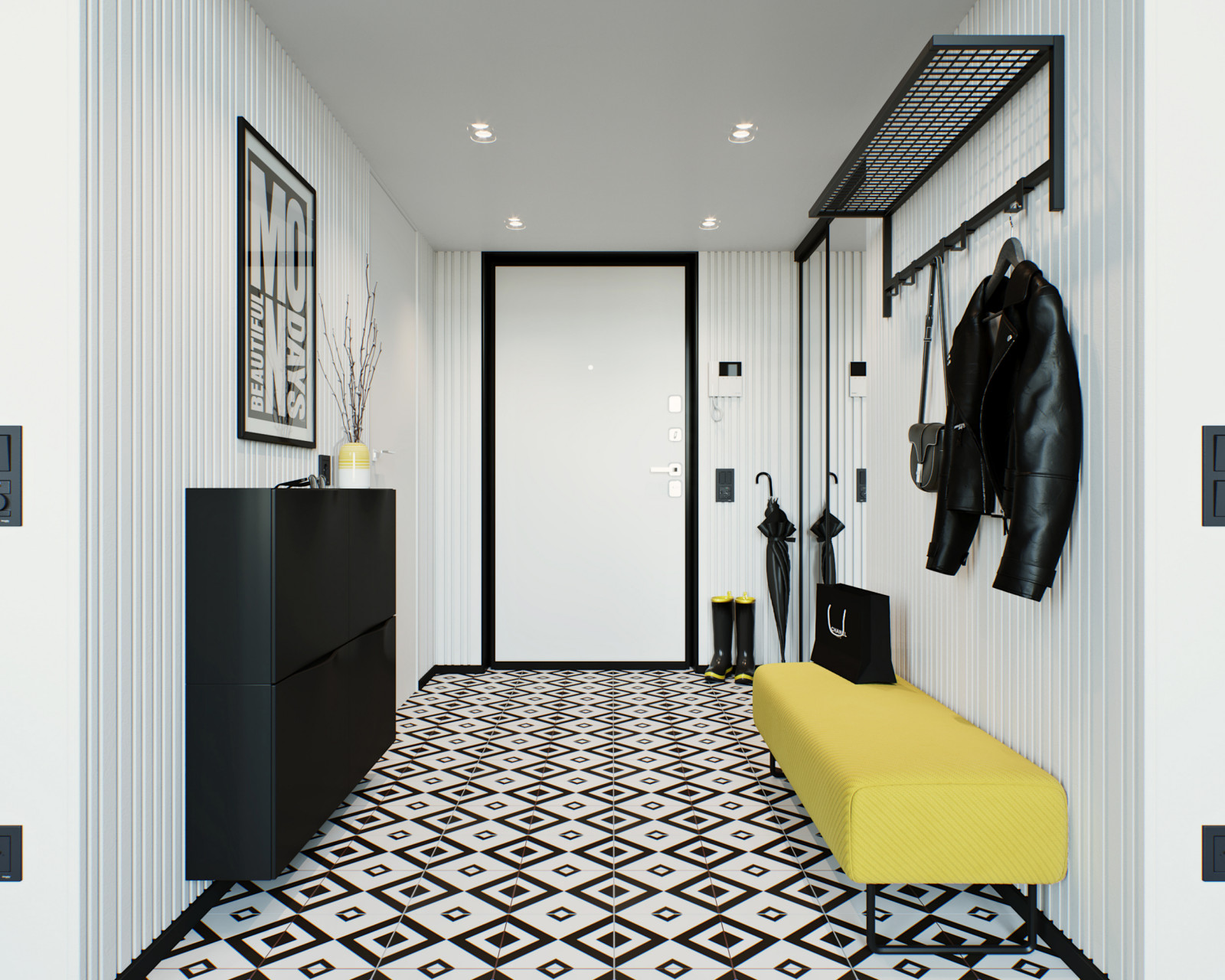 Антресольный этаж в квартире-студии