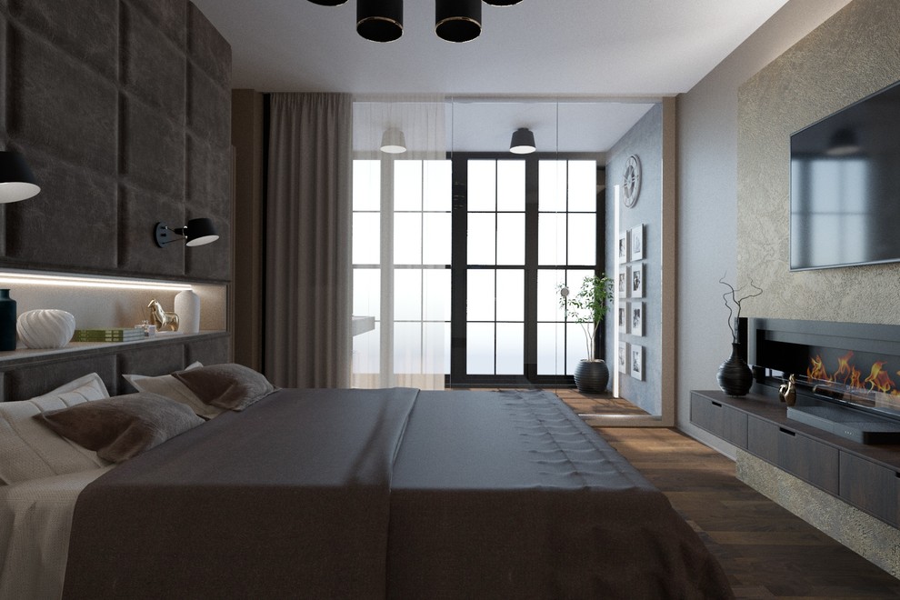 ГОРОДСКАЯ БЕРЛОГА В СОВРЕМЕННОМ СТИЛЕ