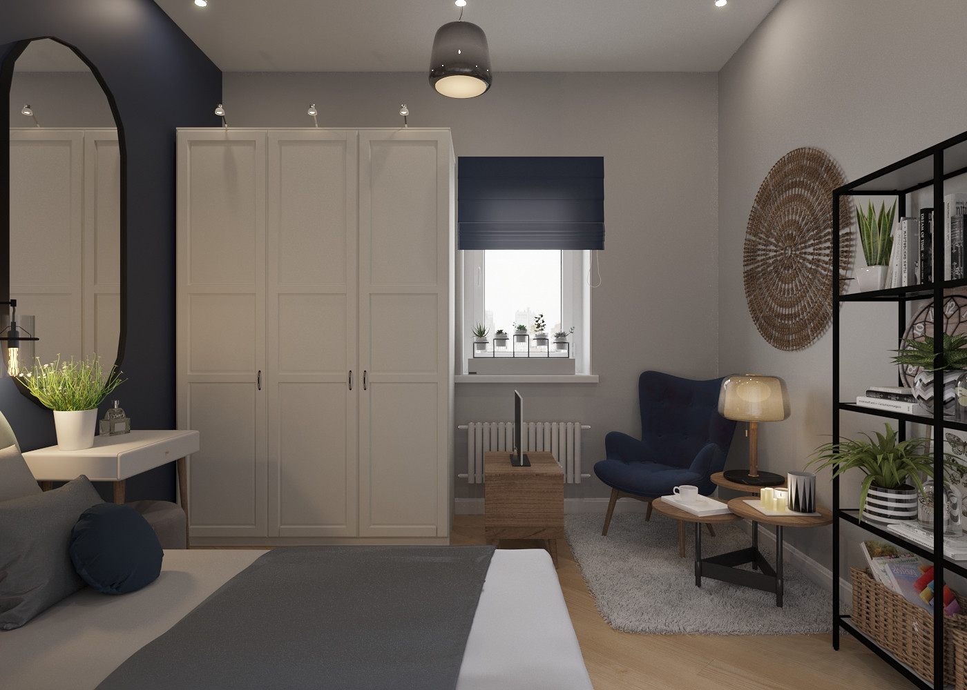 Обложка проекта: Гостевая спальня