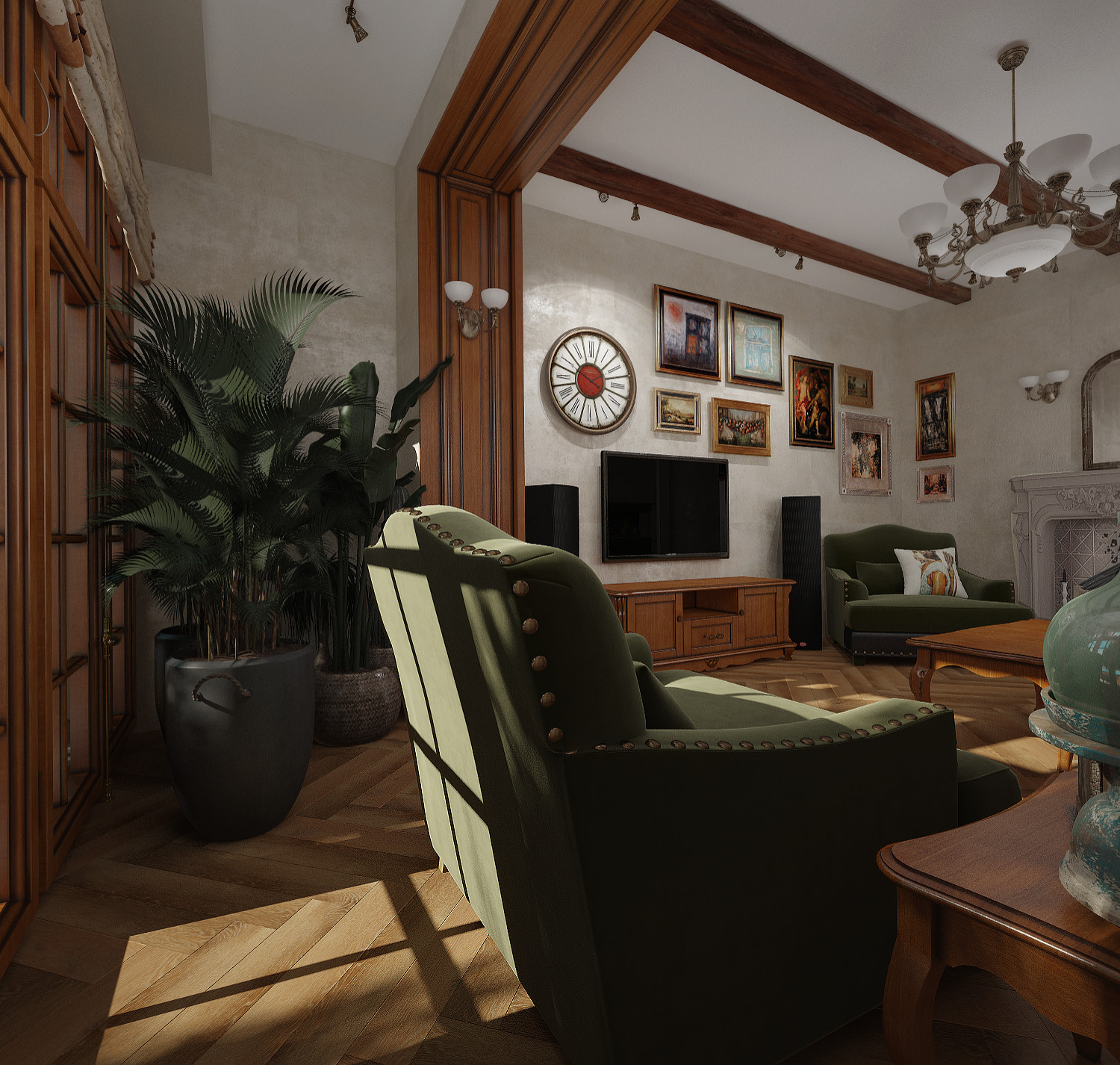 Обложка проекта: С оттенком колониального стиля