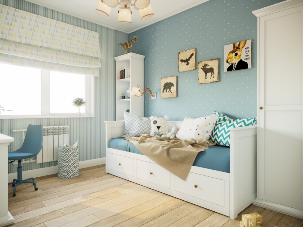 Коттедж в светлых тонах