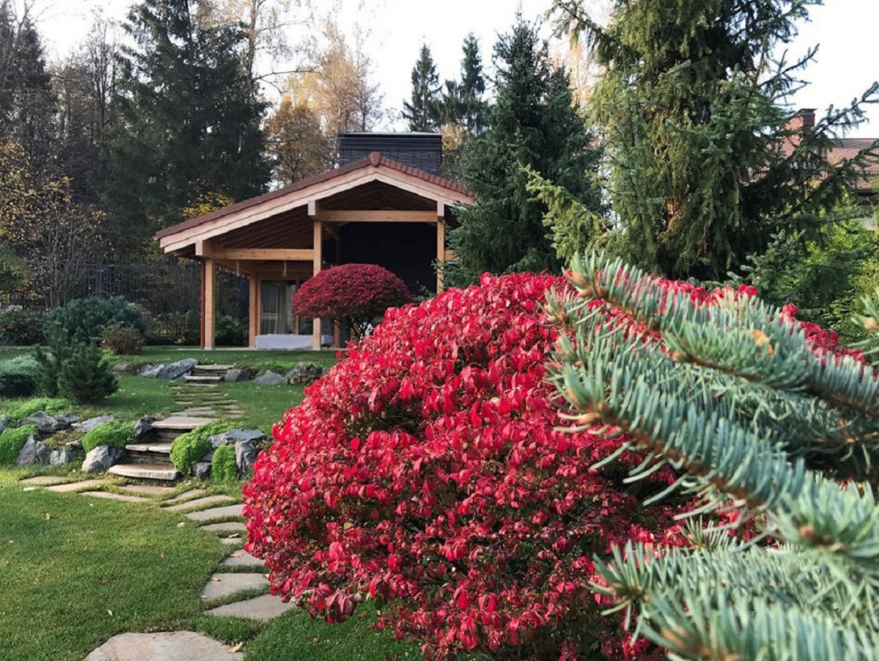 Современный ландшафтный дизайн.